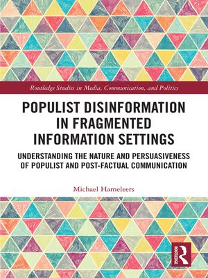 cover image of Populist Disinformation in Fragmented Information Settings